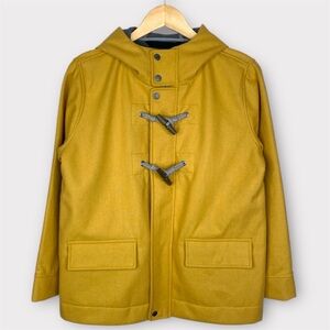 ROAMERS AND SEEKERS NWT Stowaway Duffle Coat - Mustard Yellow - Size M